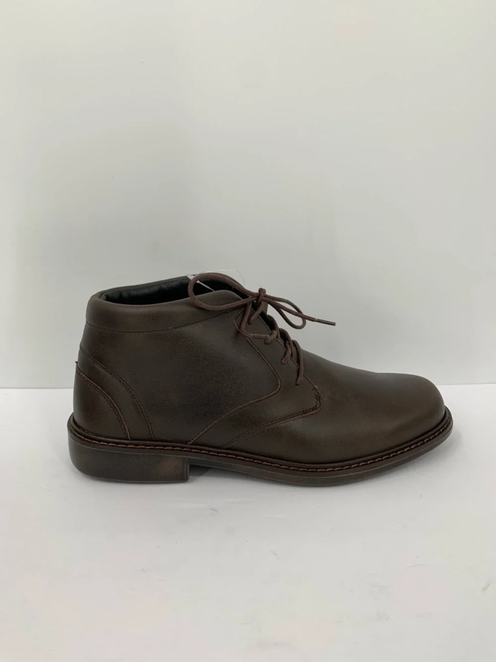 Drew Bronx Chukka ankle boots shoe dark brown leather new 9 EXTRA WIDE EEEE 4E